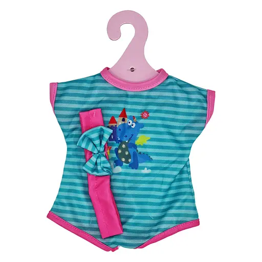 Игровой набор одежда для пупса "Дракончик" Bambi YLC240E с повязкой на голову - фото 1