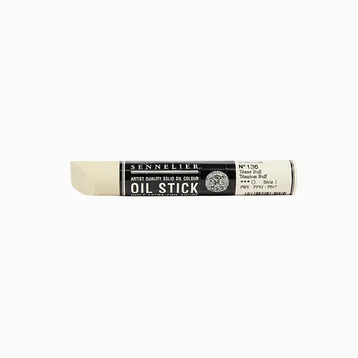 Фарба олійна у формі пастелі Sennelier Oil Stick, 38 мл, S1, Титановий беж (Titanium Buff)