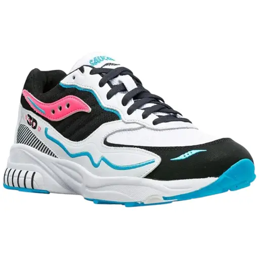 Кросівки Saucony 3D Grid Hurricane 42.5 White/Pink (1097-S70646-4105)