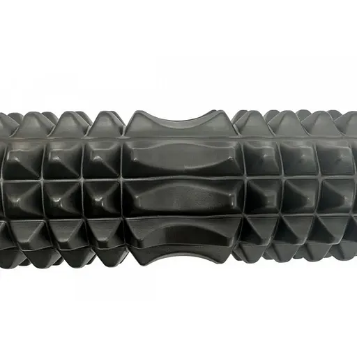 Масажний ролик Grid Roller v.1.2 EasyFit EF-2022-BK 33 см, Чорний - фото 2