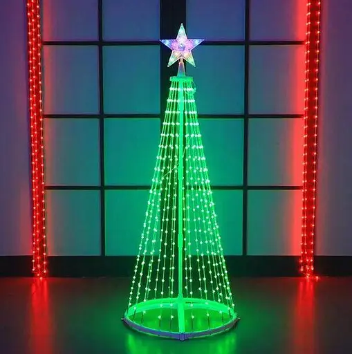 Новорічна штучна LED ялинка розумна світлодіодна 250см 340 лампочок - фото 3