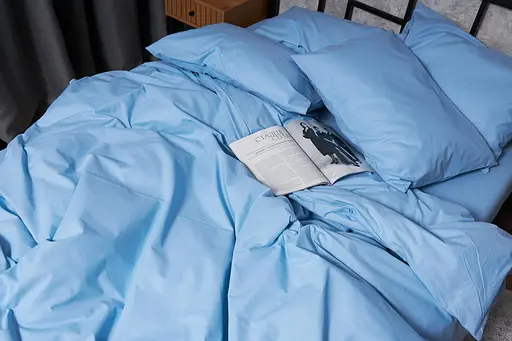 Комплект постельного белья Moon&Star Бязь Gold Люкс Nordic King Size 220x240 наволочки 2х40х60 - фото 6