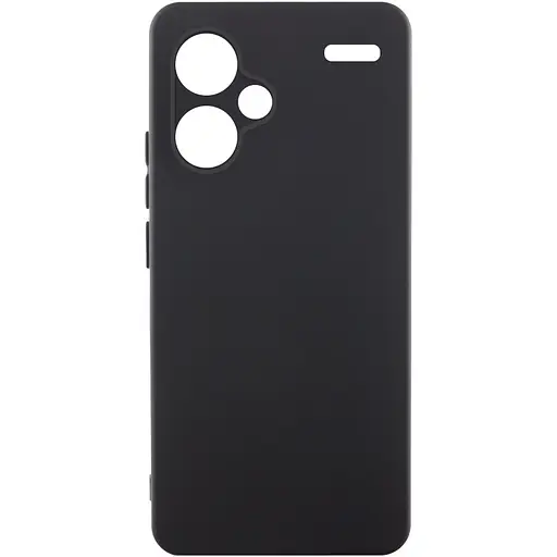 Чохол Silicone Cover Lakshmi Full Camera (A) для Xiaomi Redmi Note 13Pro+ Чорний / Black
