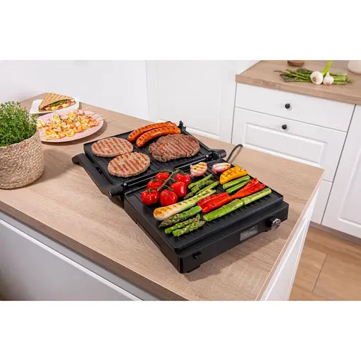 Гриль притискний Gorenje 2100Вт чорний - фото 10