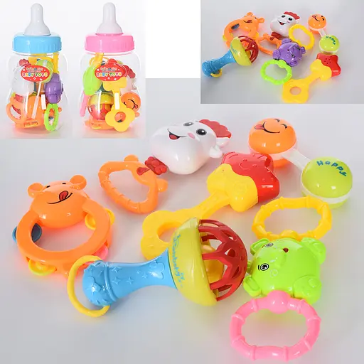 Погремушка, 6 шт., от 11 см, в колбе 13x20x13 см - фото 2