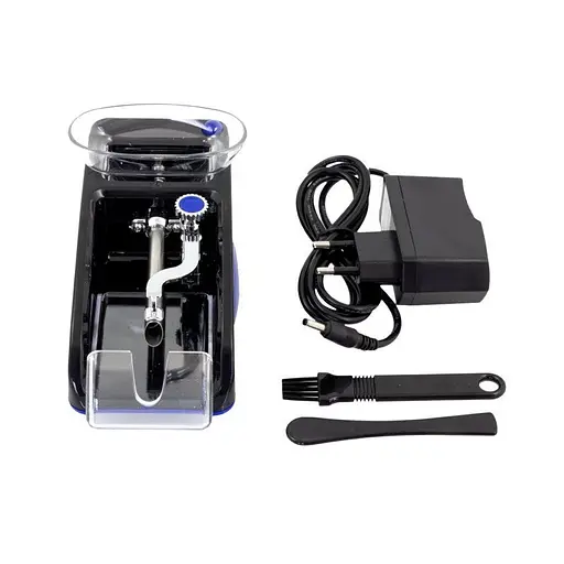 Электрическая машинка для набивки сигарет Horns bee GR-12, синяя (100284) - фото 3