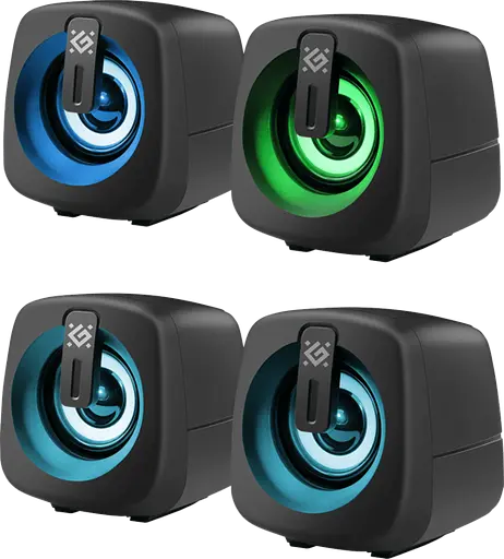 Акустика Defender J1 6Вт USB Black (65961) - фото 7