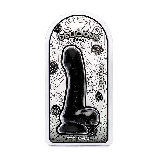 Фалоімітатор Toyz4lovers Delicious Profumato Ben Liquorice 18.5 см (чорний) - фото 9