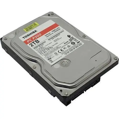 Жесткий диск Toshiba P300 2 TB 3.5 дюйма внутренний SATA HDWD220UZSVA - фото 3