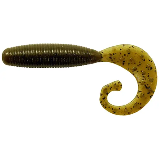 Силікон Reins Fat G-Tail Grub 2" 002 Green Pumpkin (20 шт/уп)