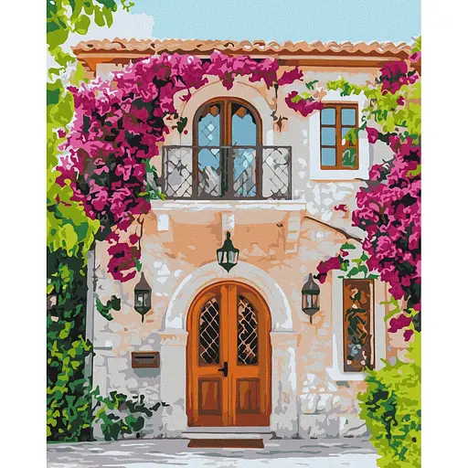 Картина за номерами на підрамнику Brushme Італійська мрія