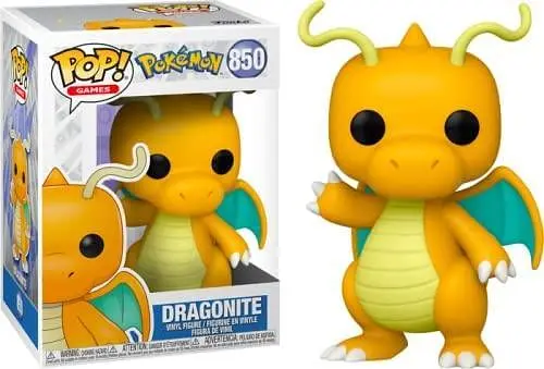 Фигурка Funko Pop Фанко Поп Pokemon Dragonite Покемон Драгонайт 10см FP P D 850