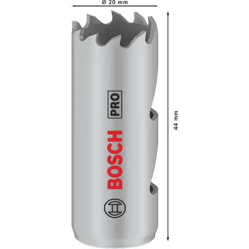Коронка Bosch Professional Multi Material 20 мм с резьбой (2.608.901.494) - фото 2