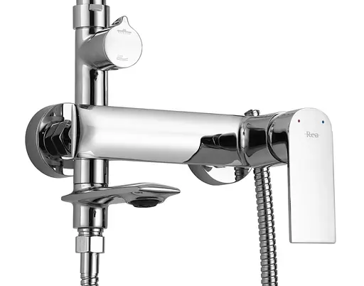Душова система Rea Veneta хром з виливом REA-P7843, Хром - фото 5