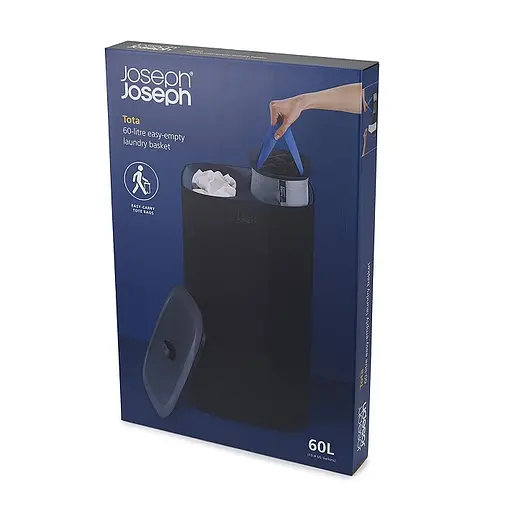 Уценка. Корзина для белья Joseph Joseph, черный (50002) - фото 15