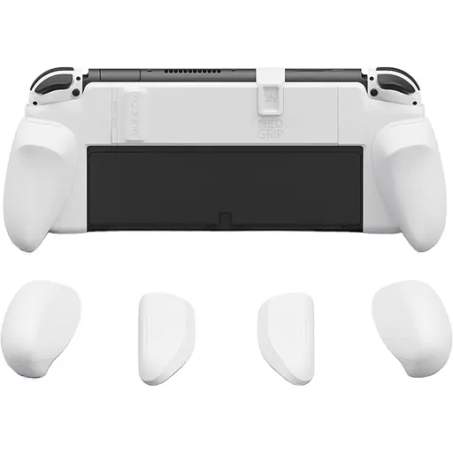 Чохол Skull & Co NeoGrip with Replaceable Ergonomic Grip Protective Case для Nintendo Switch/Switch OLED White [118238] - фото 2
