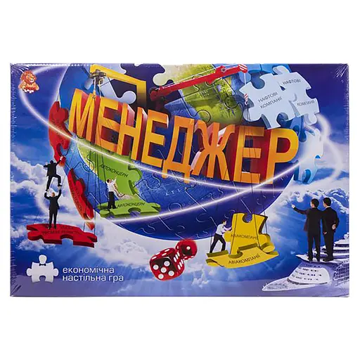 Гра настільна ВЕЛ "Менеджер" DTG7-U УКР