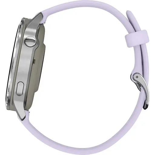 Смарт-часы Garmin Venu 4, 41 мм Silver with Periwinkle Silicone Band 010-03013-01 (146405) - фото 7
