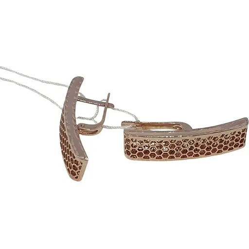 Золотые серьги Favoritum. 210119