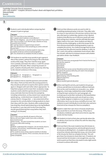 Complete Advanced. Teacher's Book with Digital Pack - фото 8