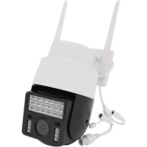 Видеокамера уличная Yoso YO-IPC43D5MP50 с сиреной и SD/картой PTZ 2.8mm V380 5Мп Wi-Fi