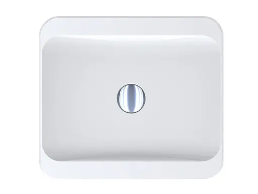 Умивальник Miraggio Geneva mirasoft 0001087, Білий матовий - фото 3