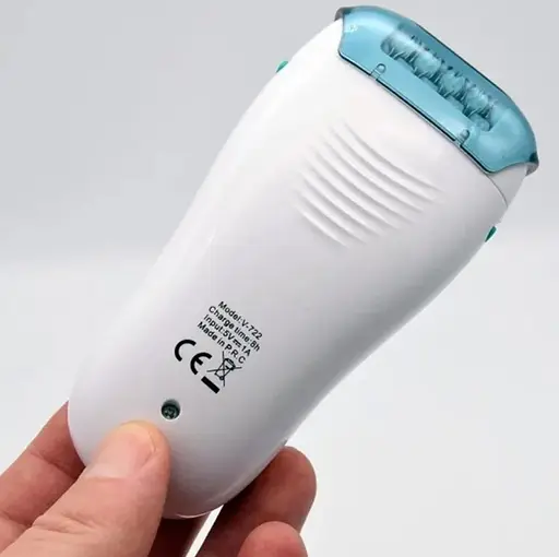 Женский эпилятор и бритва VGR V-722 (2 насадки) Бирюзовый с белым - фото 6