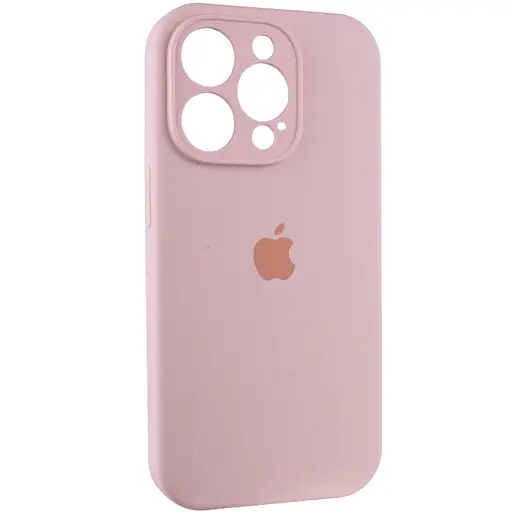 Чохол Epik Silicone Case Full Camera Protective (AA) для Apple iPhone 15 Pro (6.1) Рожевий/Chalk Pink - фото 2