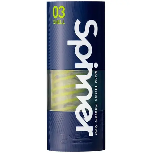 Мастурбатор Tenga Spinner Shell зелёный