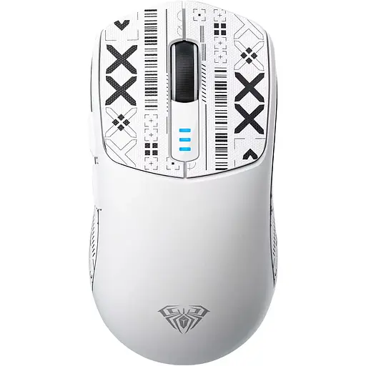 Мышь беспроводная игровая Aula SC580 PAW3325 12000 DPI 2.4G Bluetooth White - фото 2