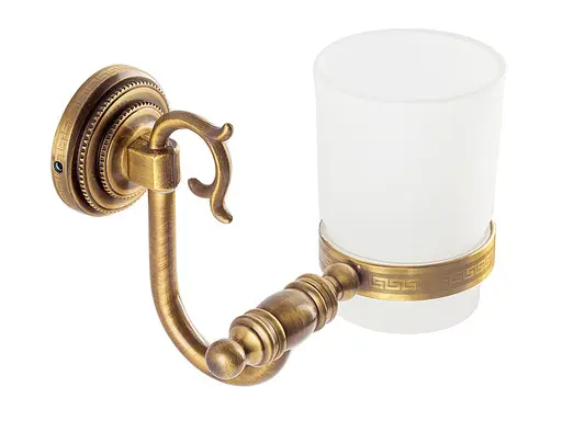 Склянка для зубних щіток Kugu Versace Antique 206A бронза - фото 2