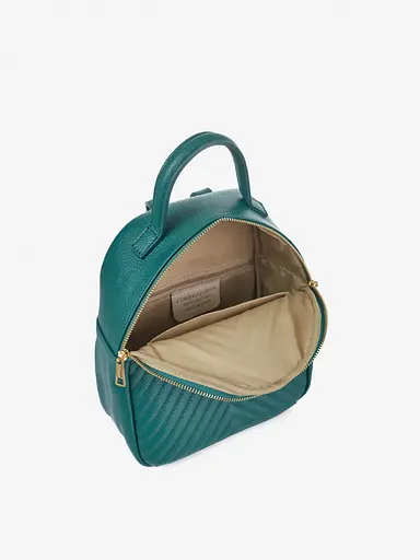 Кожаный женский рюкзак VIRGINIA CONTI 23х29х10 см sum0023805 - фото 4