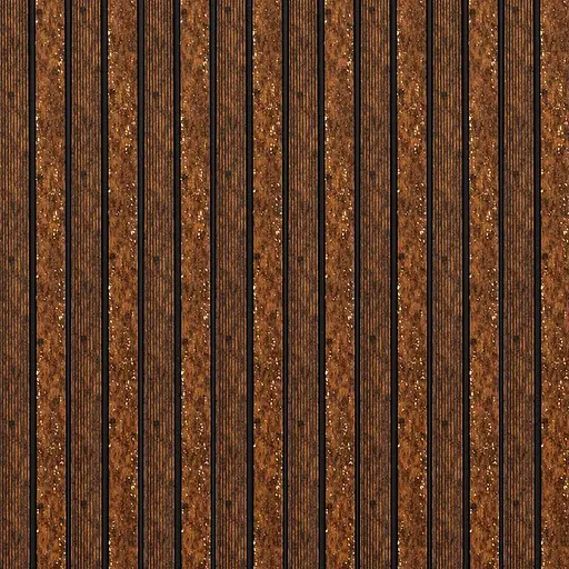 Рейка декоративная Wall Sticker PS 2900х120х12 мм Медный с золотыми вкраплениями SW-00001747 - фото 5