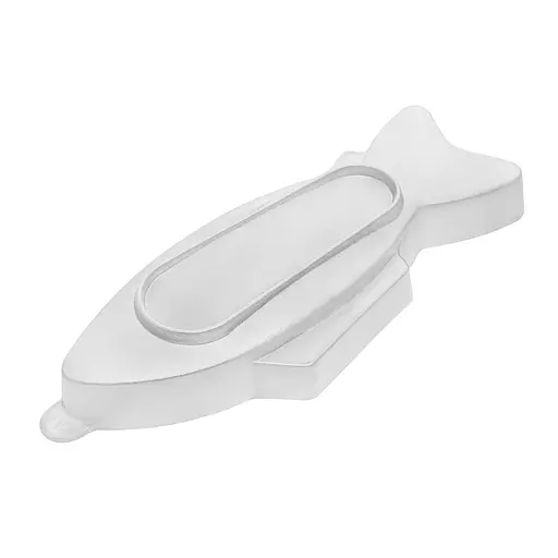 Форма алюмінієва кулінарна "Риба" для приготування випічки, заливного, холодця та желе, Ласунка Сірий 86609 - фото 7