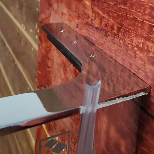 Душова перегородка Koer SR SP02-100x200-TR-01 Walk-In прозоре скло Easy Clean 8 мм, хром KR5395, прозоре, хром - фото 5