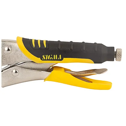 Клещи Sigma зажимные универсальные полукруглые 180мм CrV (4340251) - фото 8