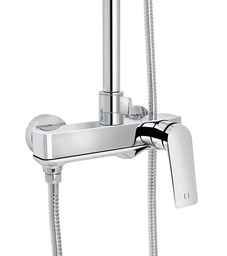 Душевая система универсальная Qtap Vlasta New Chrome с изливом QTVLA111CRM45650 - фото 3