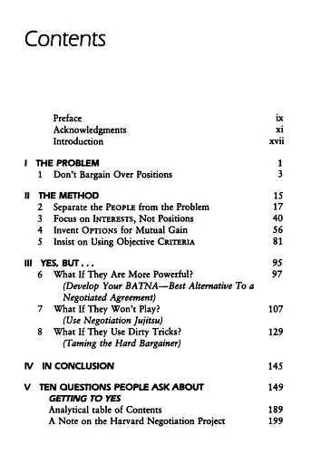 Getting to Yes: Negotiating an agreement without giving in - фото 2