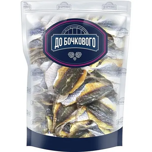 Жовтосмугий селар сушений солоний До Бочкового Жовтий смугастик 240 г - фото 1