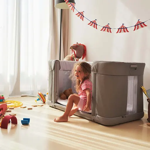 Кроватка Chicco Next2Me Forever 3 в 1 Серая (79650.61) - фото 11