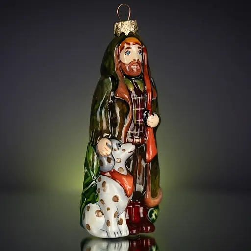 Ялинкова прикраса Різдвяні історії Мисливець скло (4820001064612) - фото 3