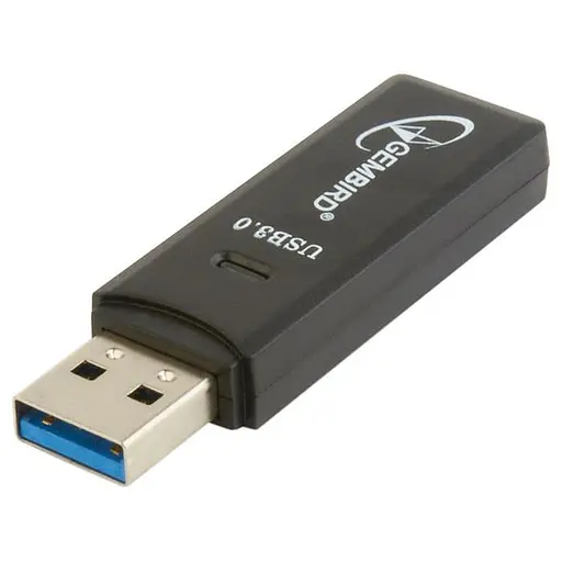 Кардрiдер Gembird USB3.0 UHB-CR3-01 Black (UHB-CR3-01) - фото 1