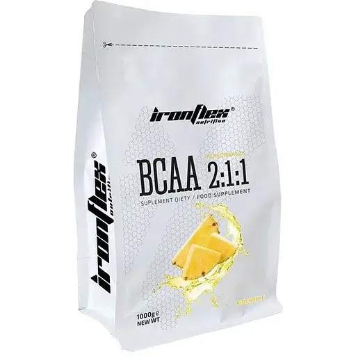 Амінокислота BCAA IronFlex BCAA 2-1-1 Performance, 1000 грам - Ананас