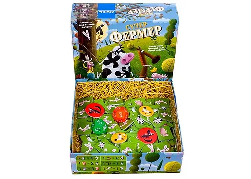 Настольная игра Granna Суперфермер в стиле Ранчо (81756) - фото 6