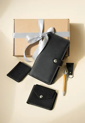 Набор аксессуаров для путешественника Дублин (кожа crazy horse). - фото 2