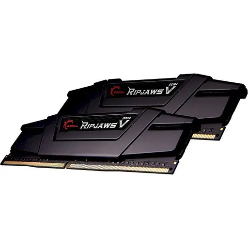 Модуль пам'яті DDR4 G.Skill Ripjaws V 2x16GB 3600MHz Classic Black (F4-3600C16D-32GVKC) [94575] - фото 2