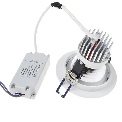 Світильник стельовий Brille LED врізний LED-24/5W WW WH L59-002 - фото 2