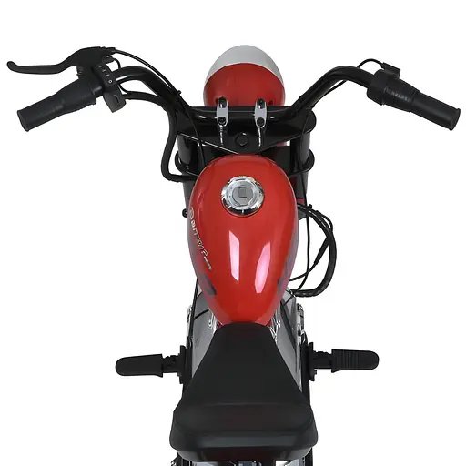 Електромобіль дитячий Мотоцикл M 6016AL-3 36V USB Bluetooth TF шкіра червоний - фото 5