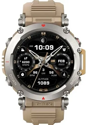 Смарт-годинник Amazfit T-Rex Ultra Sahara (UA UCRF) - фото 2