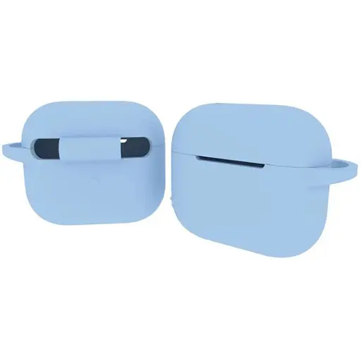 Чохол-накладка DK Silicone Candy Friendly з карабіном для Apple AirPods 3 (lilac)